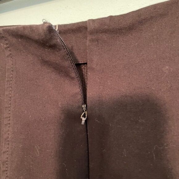 Victoria's Secret Body By Victoria Pencil Skirt Black Knit Midi Back Slit 6 - Picture 5 of 8